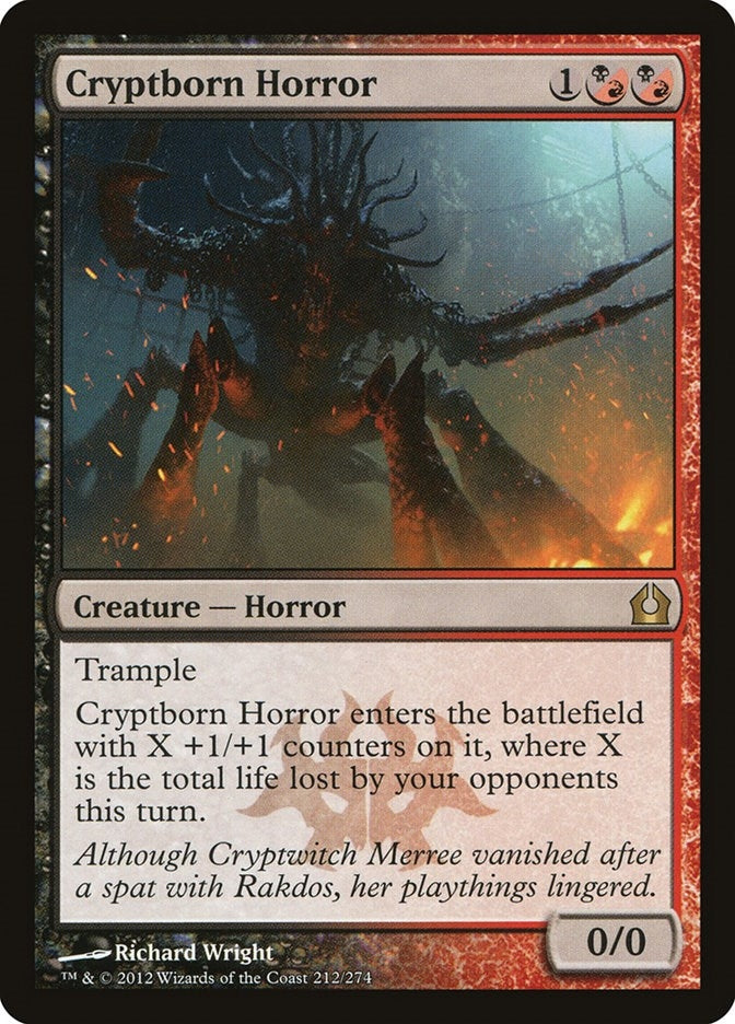 Cryptborn Horror (212) [RTR] - MTG Single