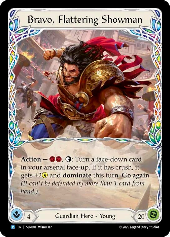Image for Bravo, Flattering Showman (SBR001) - Flesh and Blood TCG