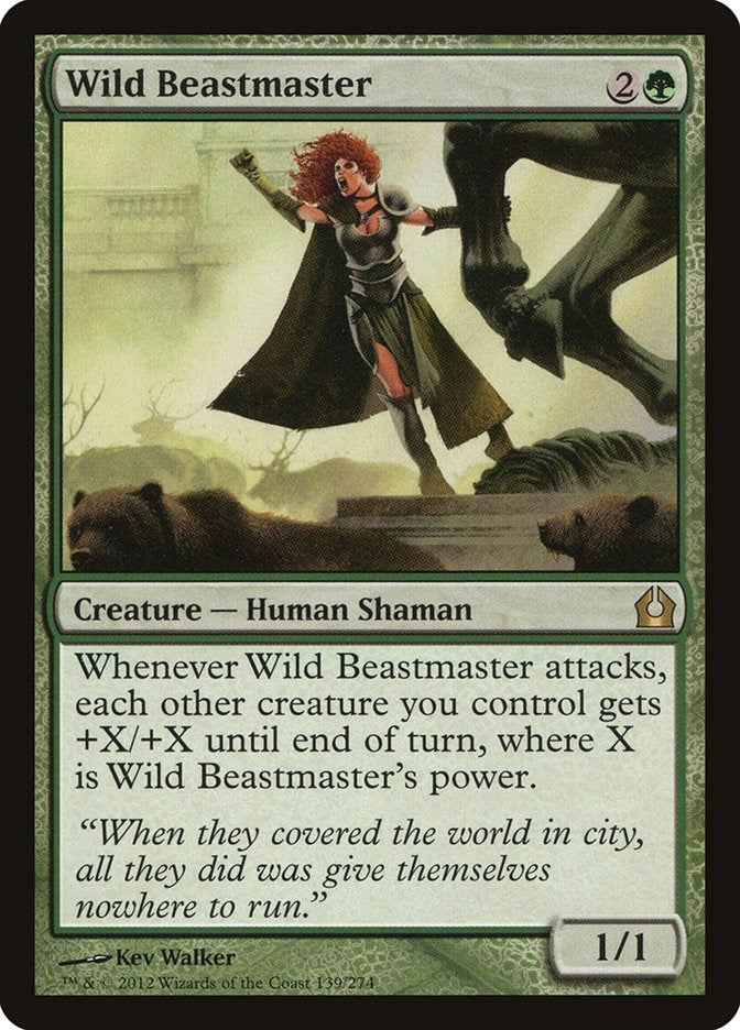 Wild Beastmaster (139) [RTR] - MTG Single