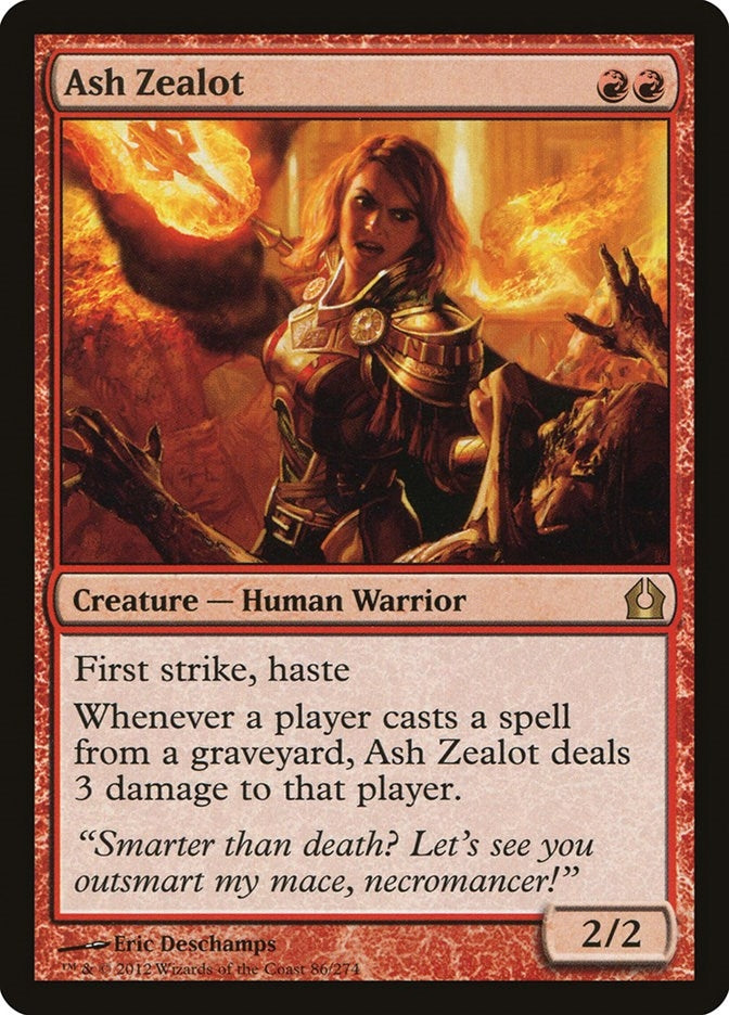 Ash Zealot (86) [RTR] - MTG Single