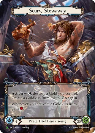 Image for Scurv, Stowaway - HER143 (HER143) - Flesh and Blood TCG