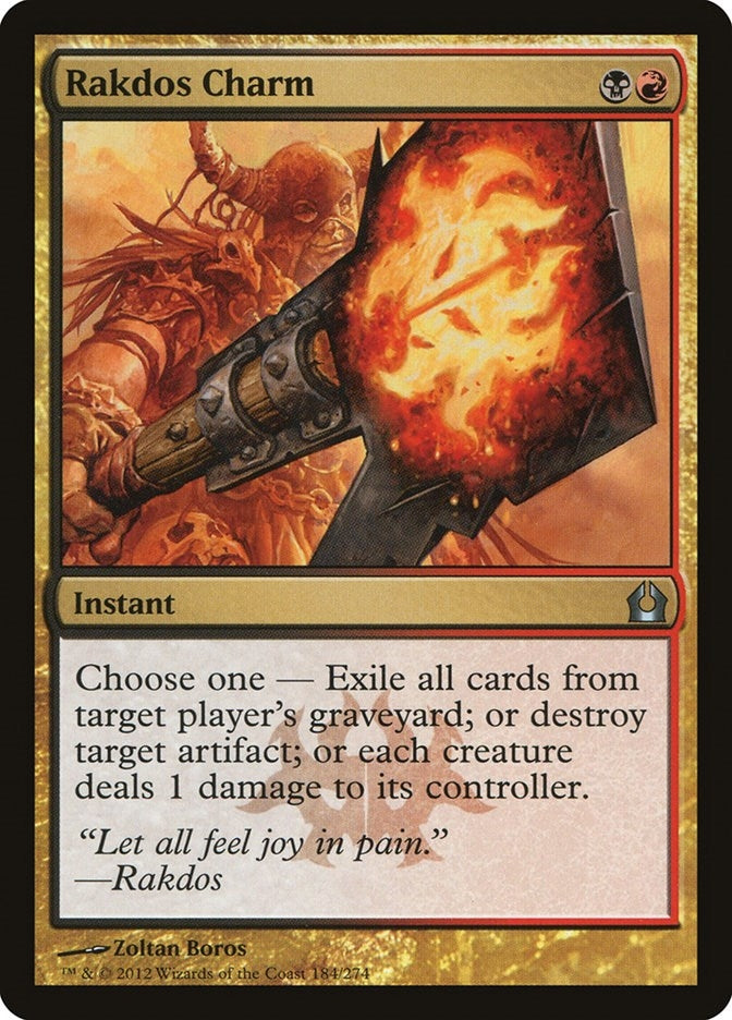 Rakdos Charm (184) [RTR] - MTG Single