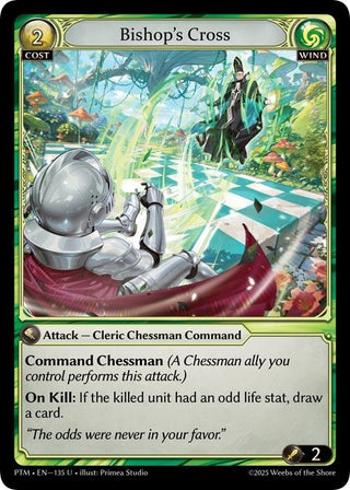 Image for Bishop's Cross (135) (Phantom Monarchs) - Grand Archive TCG