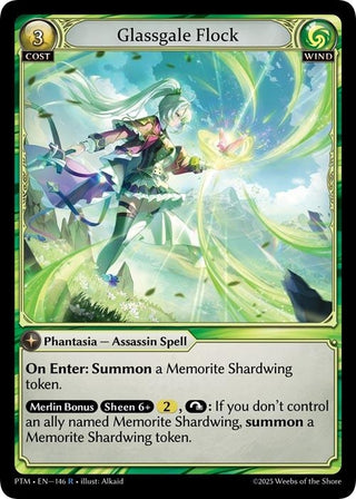 Image for Glassgale Flock (146) (Phantom Monarchs) - Grand Archive TCG