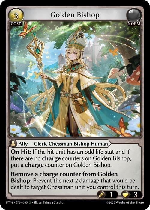 Image for Golden Bishop (035) (Phantom Monarchs) - Grand Archive TCG