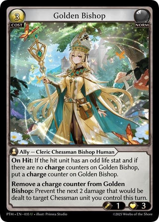 Image for Golden Bishop (035) (Phantom Monarchs) - Grand Archive TCG