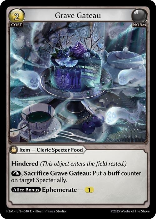 Image for Grave Gateau (040) (Phantom Monarchs) - Grand Archive TCG