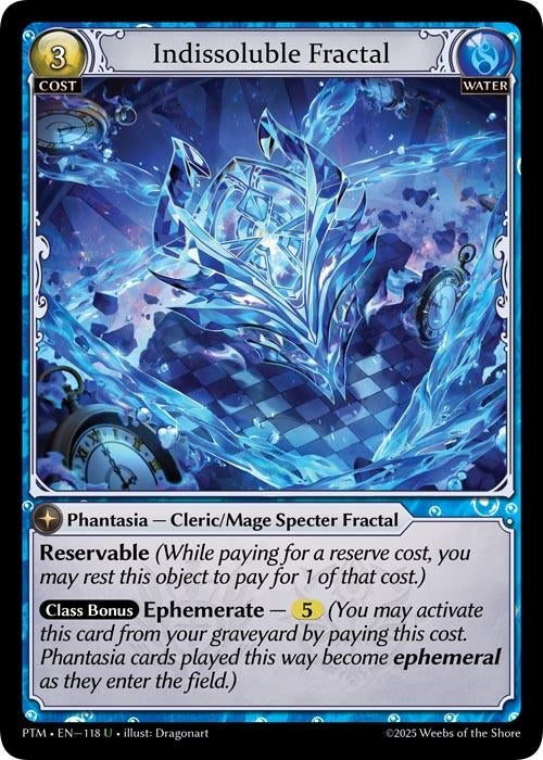 Image for Indissoluble Fractal (118) (Phantom Monarchs) - Grand Archive TCG