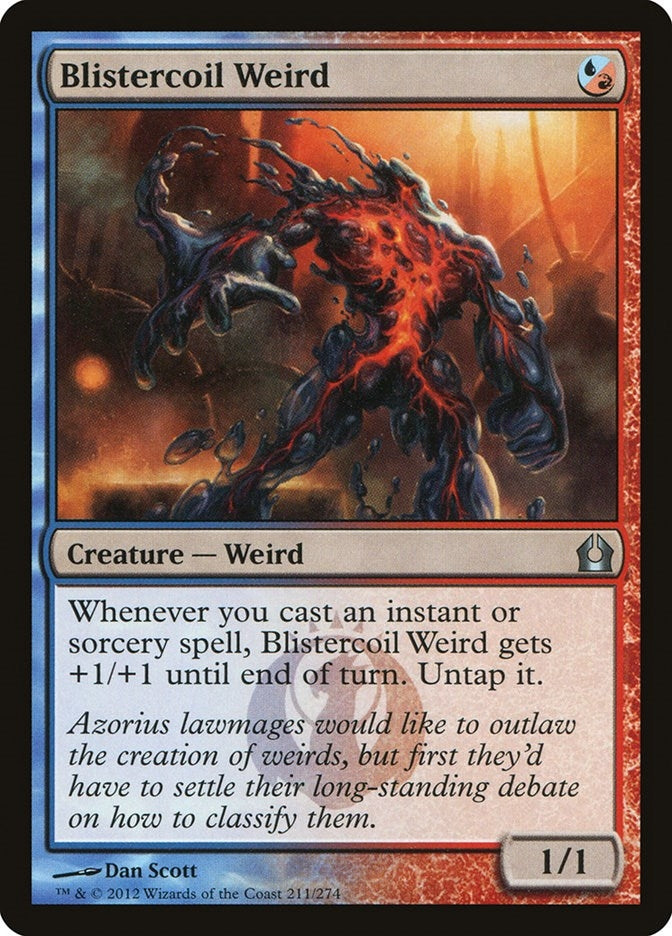 Blistercoil Weird (211) [RTR] - MTG Single