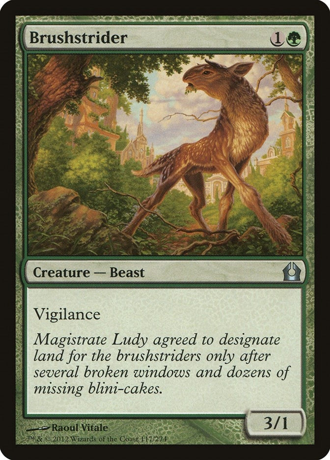 Brushstrider (117) [RTR] - MTG Single