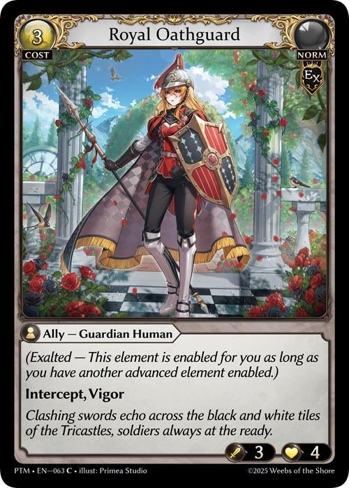 Image for Royal Oathguard (063) (Phantom Monarchs) - Grand Archive TCG