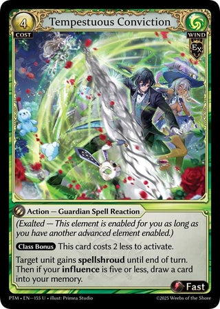 Image for Tempestuous Conviction (155) (Phantom Monarchs) - Grand Archive TCG