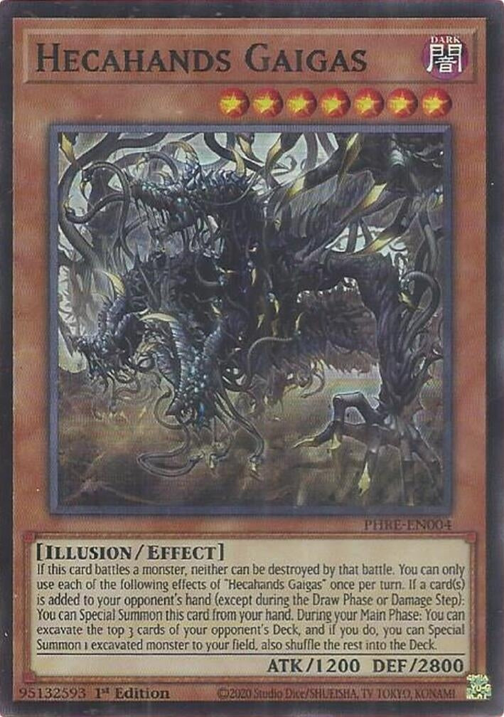Image for Hecahands Gaigas (Super Rare) (PHRE-EN004) (Phantom Revenge) - YuGiOh