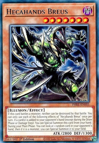Image for Hecahands Breus (PHRE-EN005) (Phantom Revenge) - YuGiOh