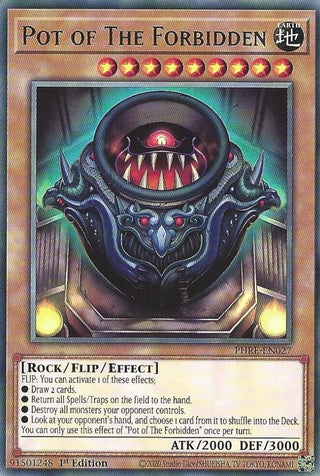 Image for Pot of The Forbidden (PHRE-EN027) (Phantom Revenge) - YuGiOh