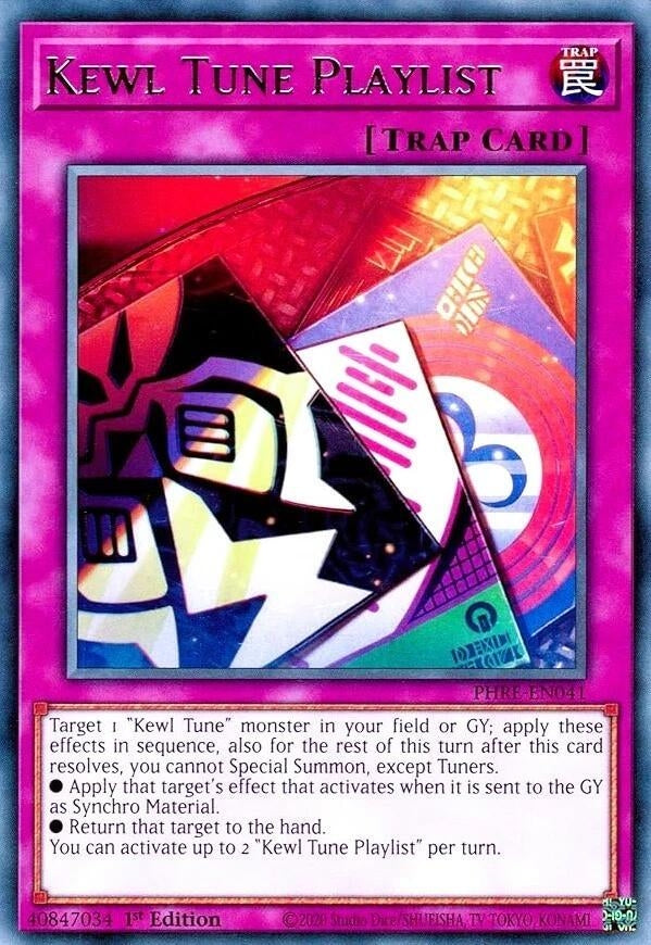 Image for Kewl Tune Playlist (PHRE-EN041) (Phantom Revenge) - YuGiOh