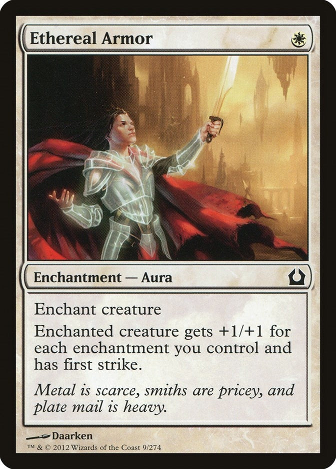Ethereal Armor (9) [RTR] - MTG Single