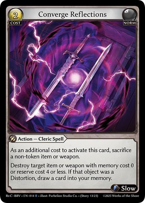Image for Converge Reflections (014) (Merlin Re: Collection, Brilliant Vestige) - Grand Archive TCG