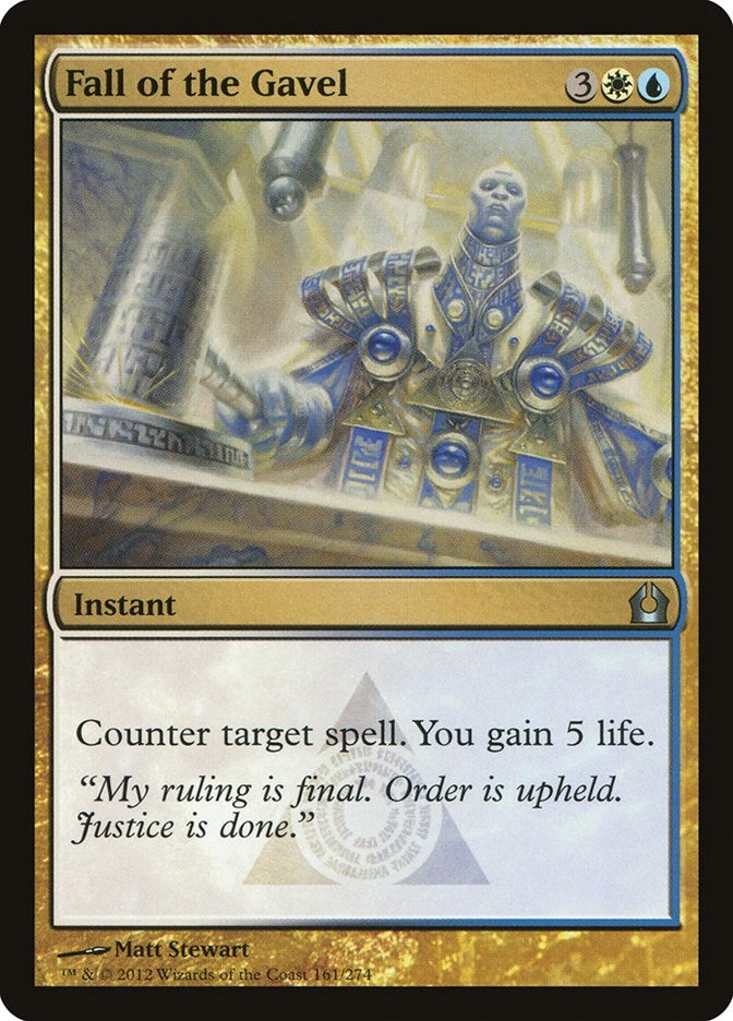 Fall of the Gavel (161) [RTR] - MTG Single