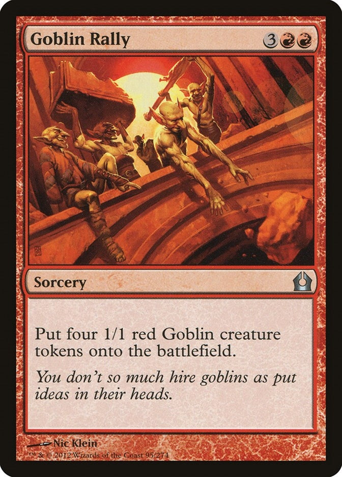 Goblin Rally (95) [RTR] - MTG Single