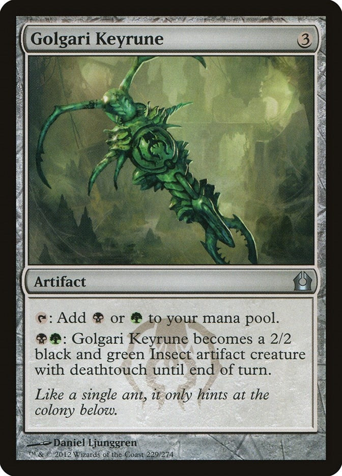 Golgari Keyrune (229) [RTR] - MTG Single