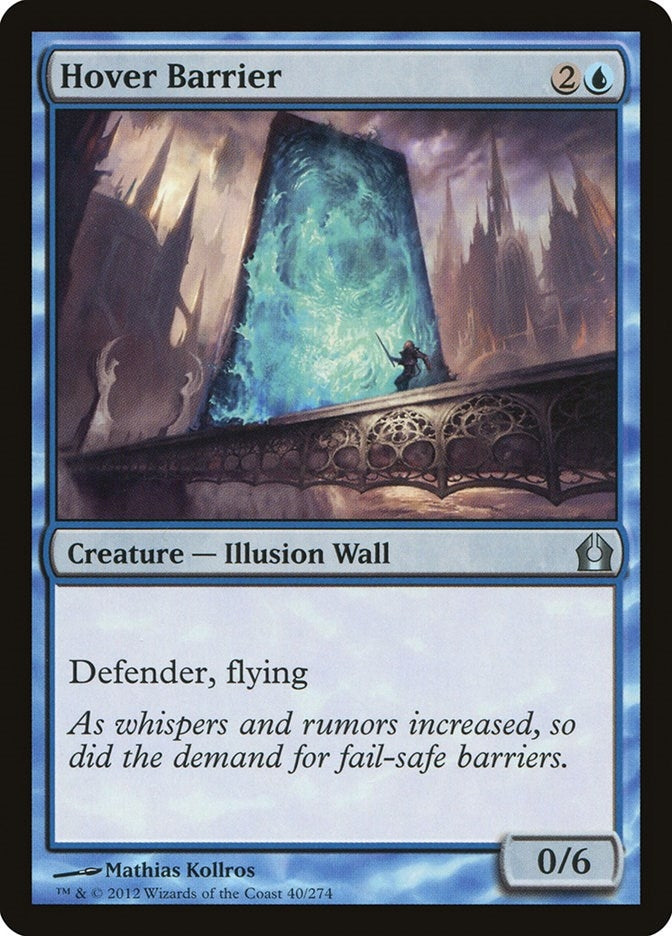 Hover Barrier (40) [RTR] - MTG Single