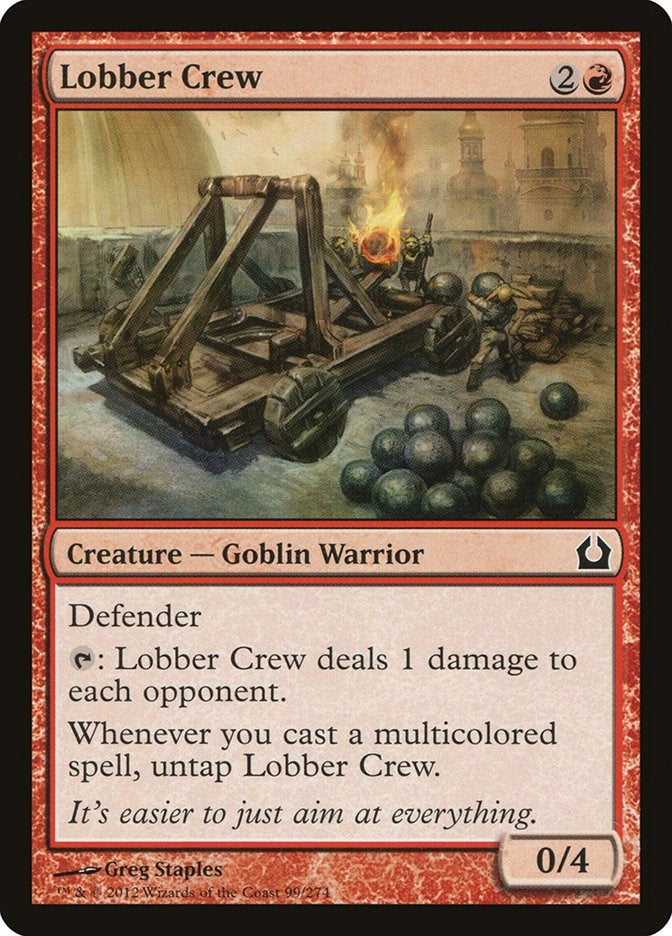 Lobber Crew (99) [RTR] - MTG Single