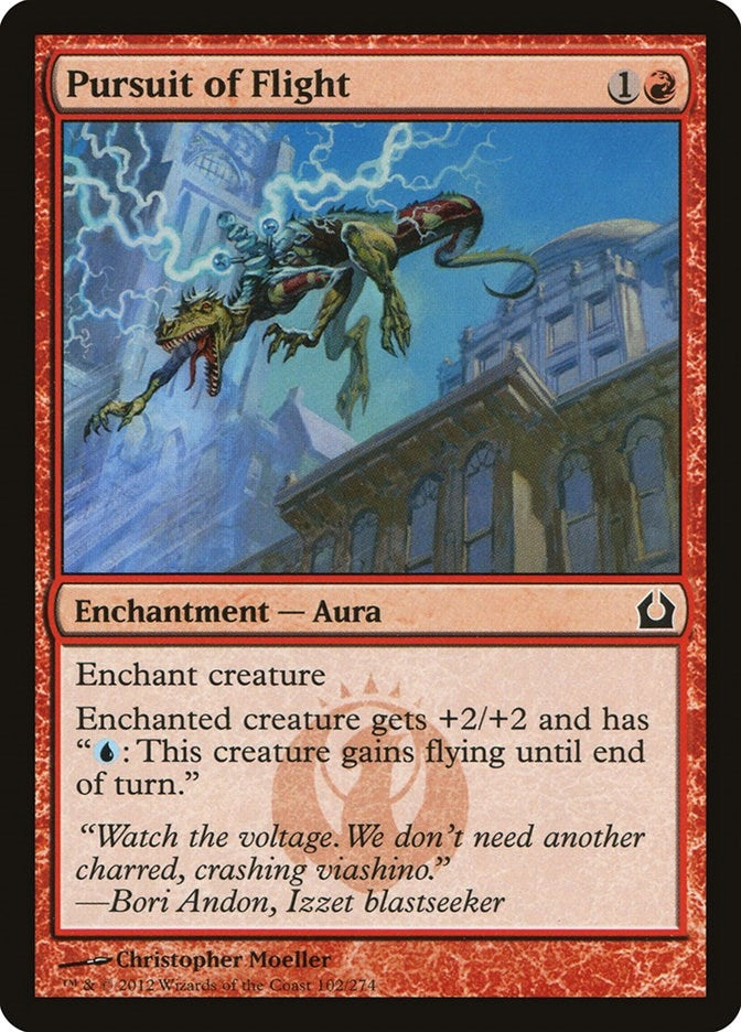 Pursuit of Flight (102) [RTR] - MTG Single