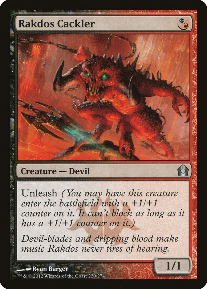 Rakdos Cackler (220) [RTR] - MTG Single