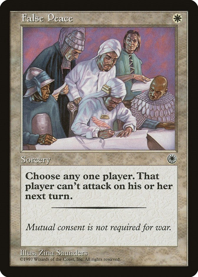 False Peace [POR] - MTG Single
