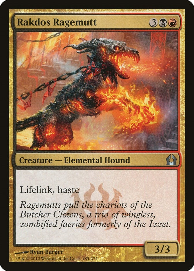 Rakdos Ragemutt (185) [RTR] - MTG Single
