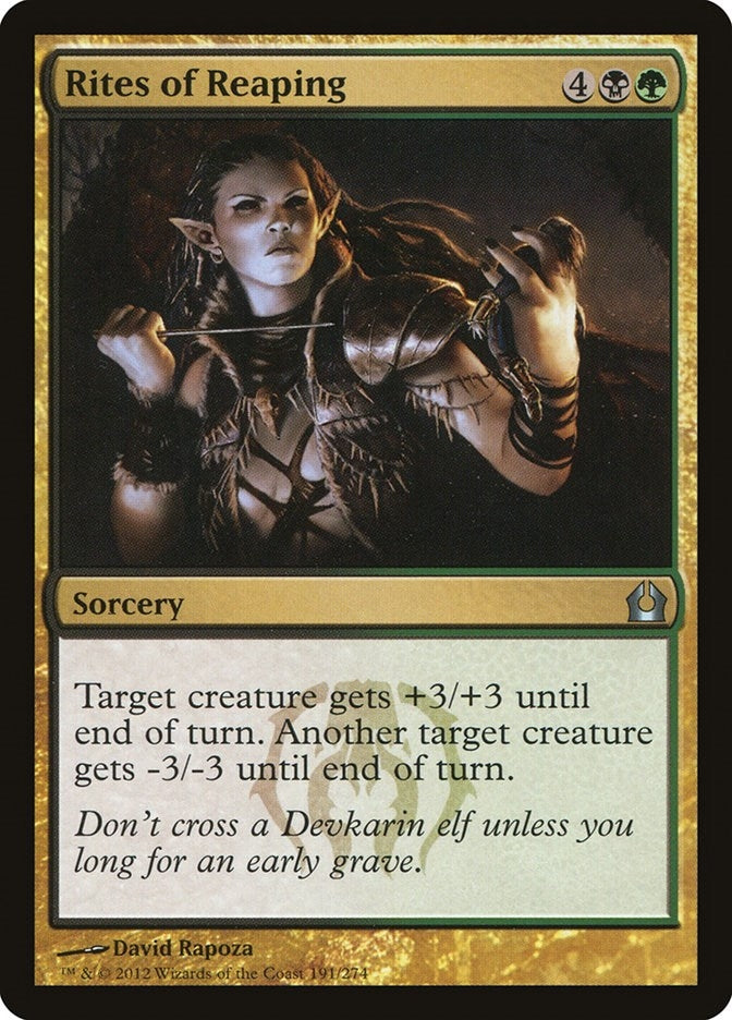 Rites of Reaping (191) [RTR] - MTG Single