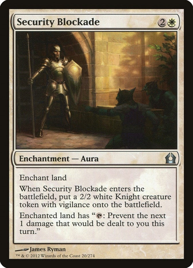 Security Blockade (20) [RTR] - MTG Single