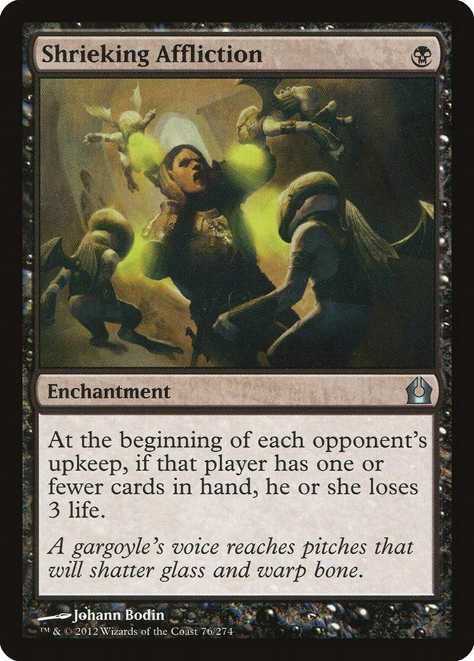 Shrieking Affliction (76) [RTR] - MTG Single