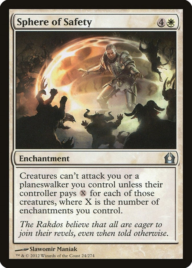 Sphere of Safety (24) [RTR] - MTG Single