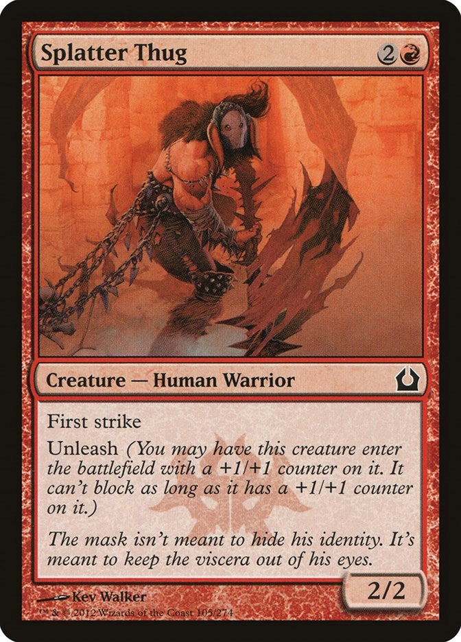 Splatter Thug (105) [RTR] - MTG Single