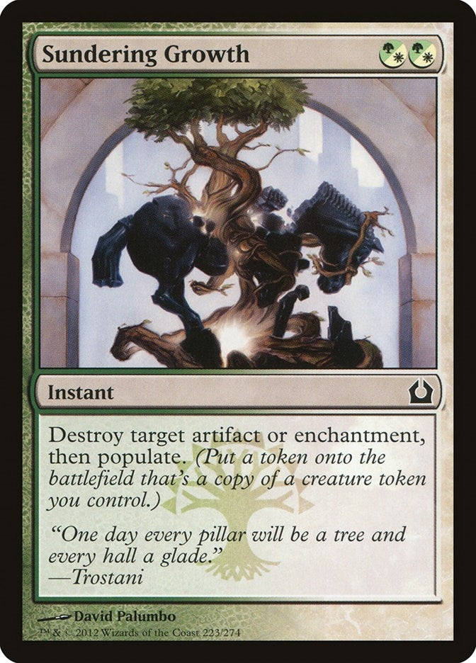 Sundering Growth (223) [RTR] - MTG Single