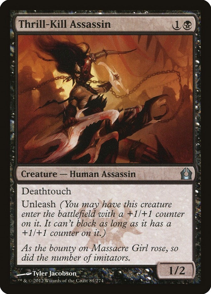 Thrill-Kill Assassin (81) [RTR] - MTG Single