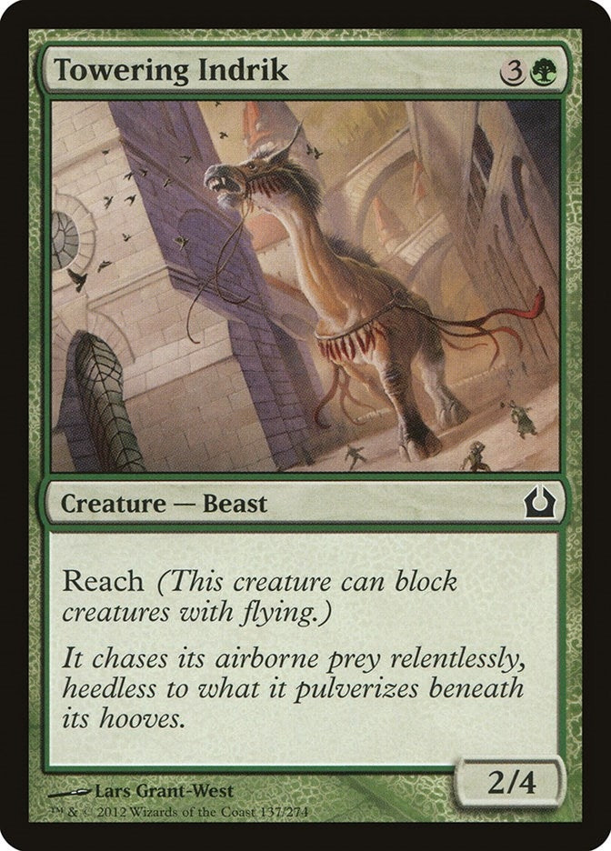 Towering Indrik (137) [RTR] - MTG Single