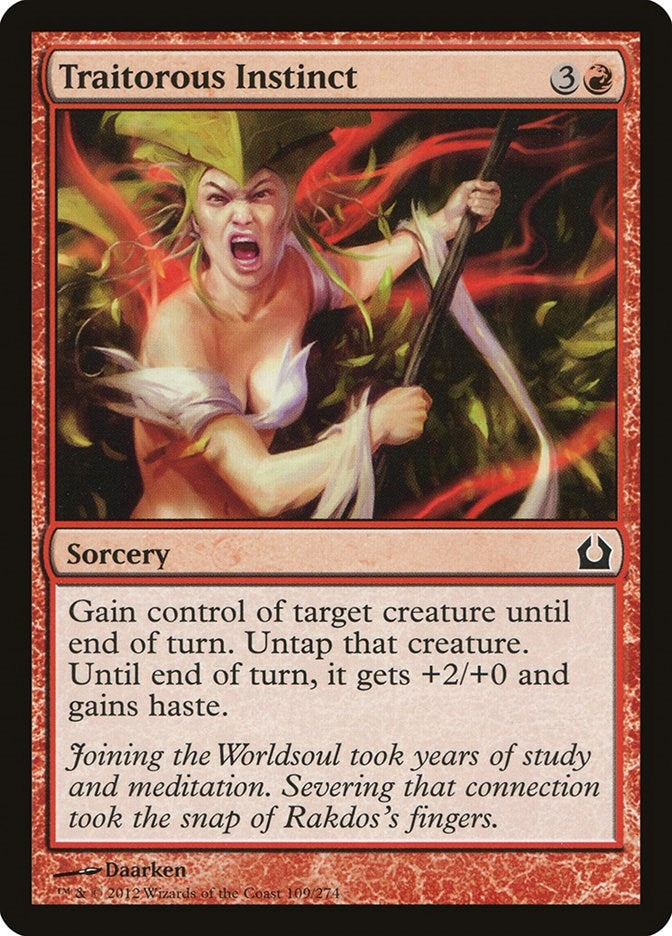 Traitorous Instinct (109) [RTR] - MTG Single
