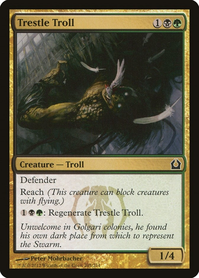 Trestle Troll (205) [RTR] - MTG Single
