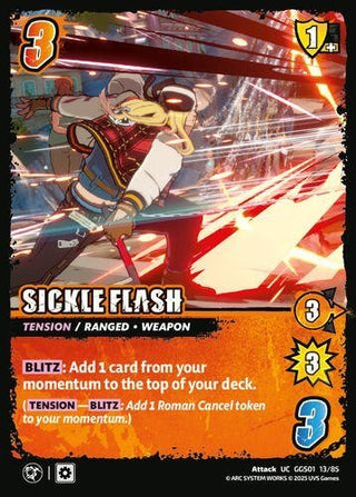 Image for SICKLE FLASH (GGS01 13/85) (GUILTY GEAR -STRIVE-) - UniVersus