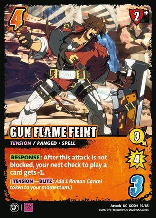 Image for GUN FLAME FEINT (GGS01 15/85) (GUILTY GEAR -STRIVE-) - UniVersus