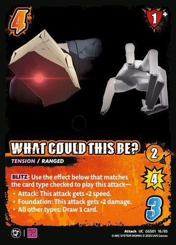 Image for WHAT COULD THIS BE? (GGS01 16/85) (GUILTY GEAR -STRIVE-) - UniVersus