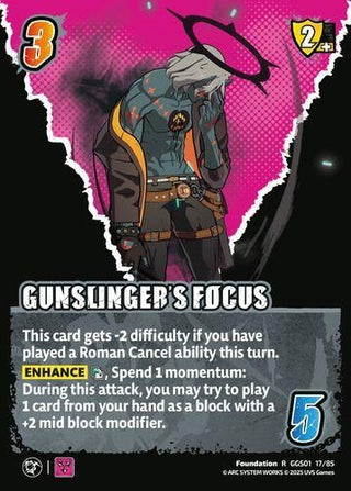 Image for GUNSLINGER'S FOCUS (GGS01 17/85) (GUILTY GEAR -STRIVE-) - UniVersus