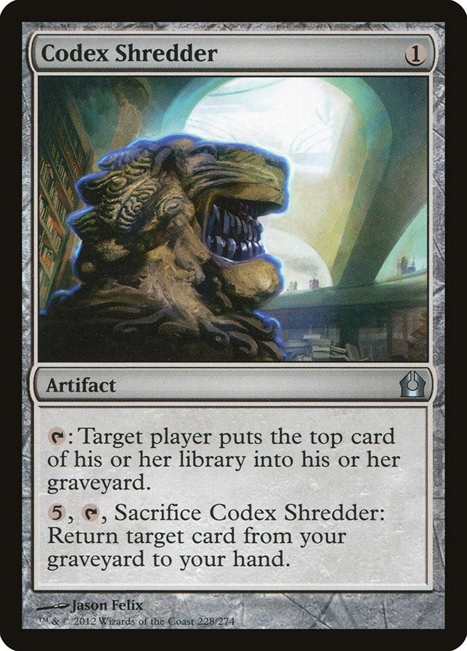 Codex Shredder (228) [RTR] - MTG Single
