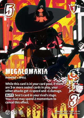 Image for MEGALOMANIA (Alternate Art) (GGS01 98/85) (GUILTY GEAR -STRIVE-) - UniVersus