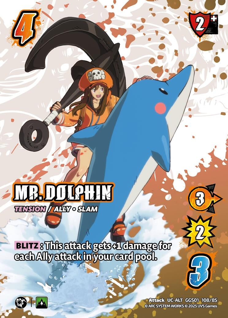 Image for MR. DOLPHIN (Alternate Art) (GGS01 108/85) (GUILTY GEAR -STRIVE-) - UniVersus