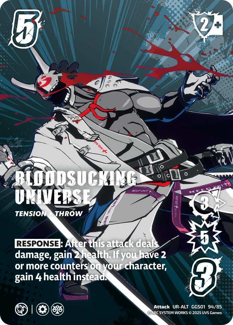 Image for BLOODSUCKING UNIVERSE (Alternate Art) (GGS01 94/85) (GUILTY GEAR -STRIVE-) - UniVersus