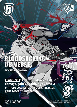 Image for BLOODSUCKING UNIVERSE (Alternate Art) (GGS01 94/85) (GUILTY GEAR -STRIVE-) - UniVersus